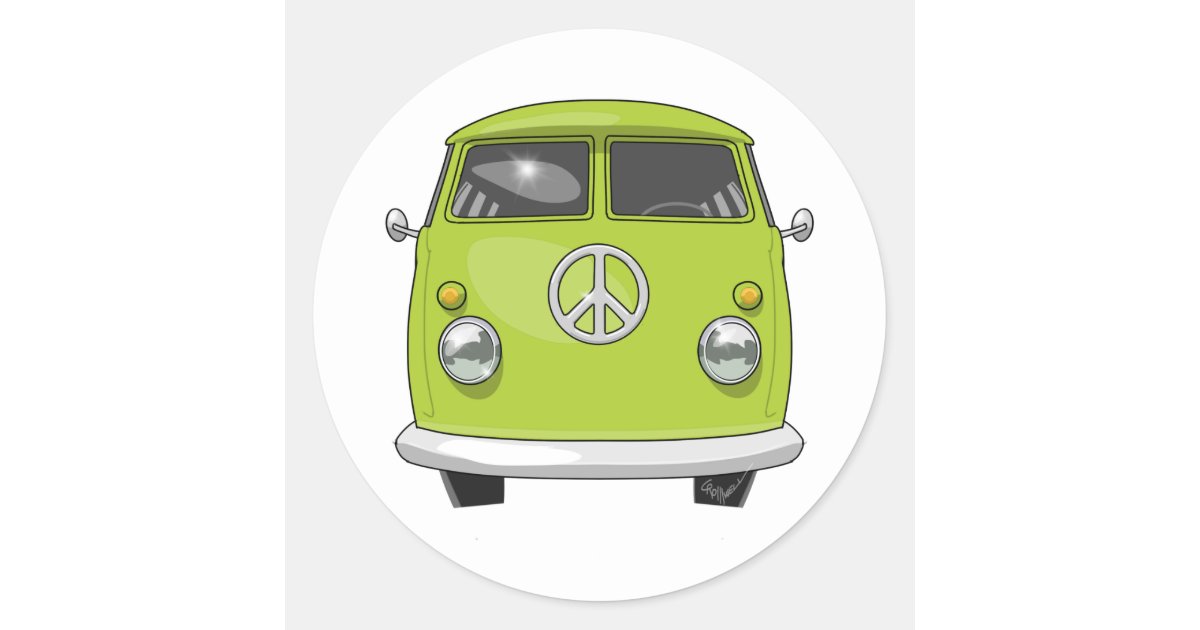 1960s hippie van