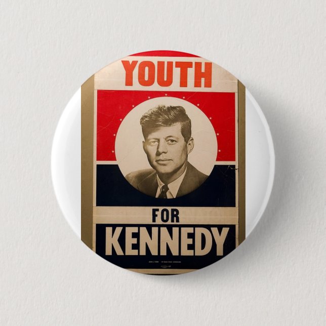 1960 Kennedy Button (Front)