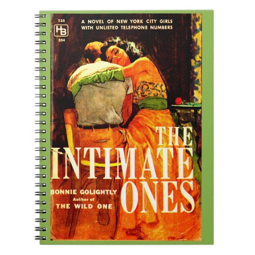 1960 pulp novel cover The Intimate Ones Notebook