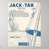 1960 sheet music cover ~ Jack-Tar
