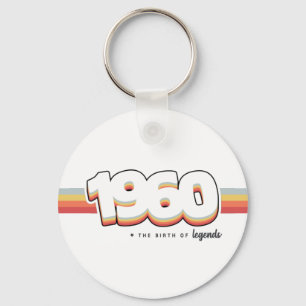 1960 The birth of legends Keychain