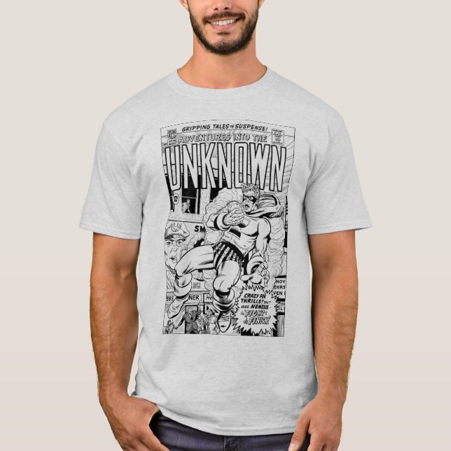 1960's 'Adventure into the Unknown' T-Shirt (Front)