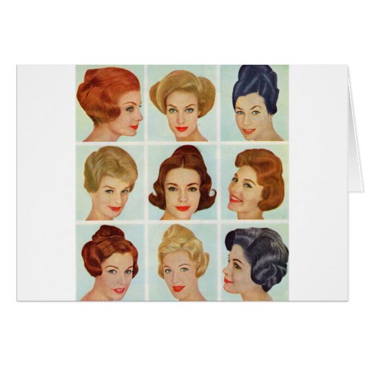 1960s hairstyles grid (Front Horizontal)