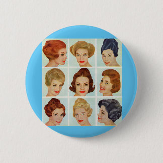 1960s hairstyles grid button