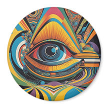 1960s Horror Vacui Psychedelic Artwork
