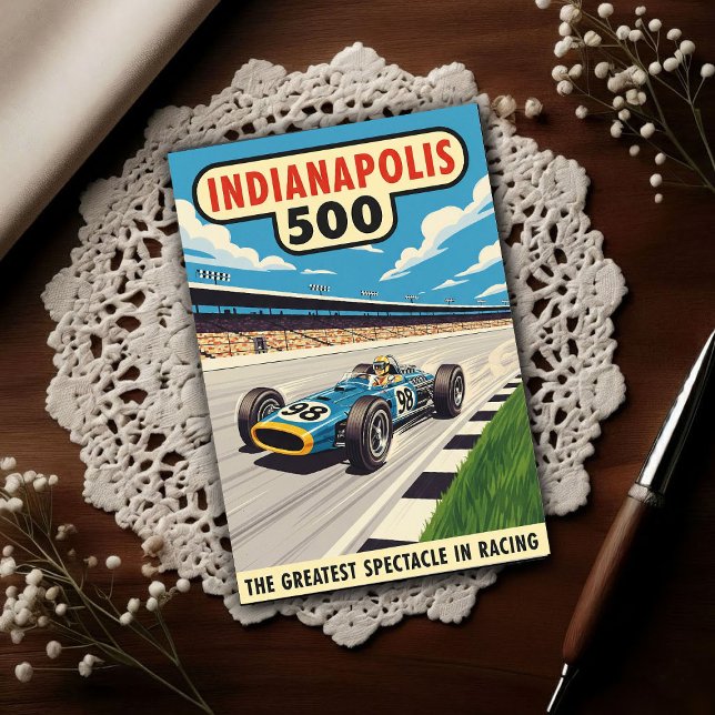 1960s Indianapolis 500 Vintage Postcard (Creator Uploaded)