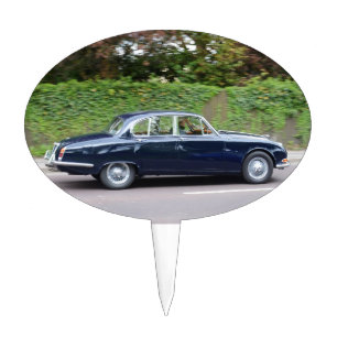 1960s Jaguar S Type Cake Topper