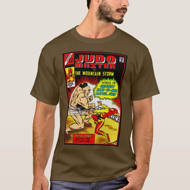 1960's JUDO Master Comic T-Shirt (Front)