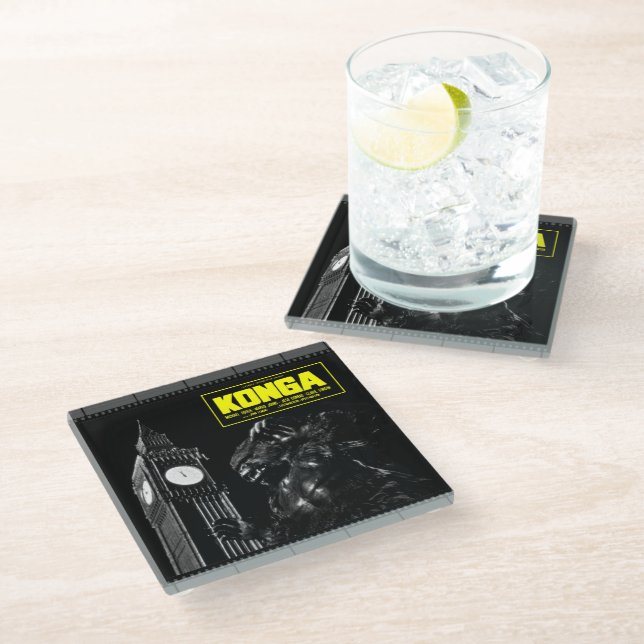 1960's KONGA Filmstrip Coaster (Angled)