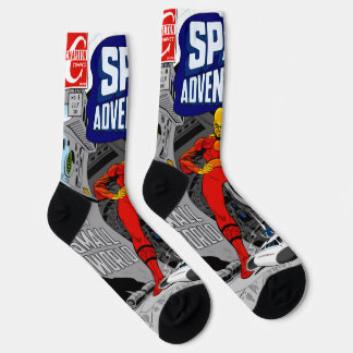 1960's Space Adventures Socks 