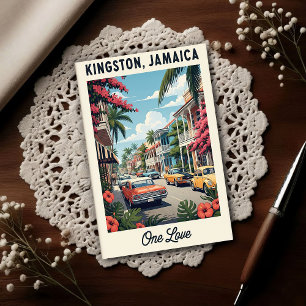 1960s Vintage Jamaica Travel  Postcard