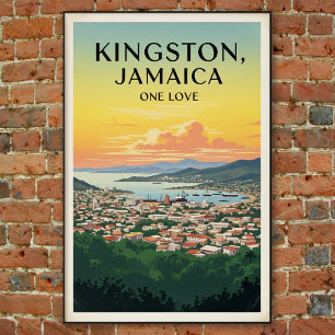 1960s Vintage Jamaica Travel Poster