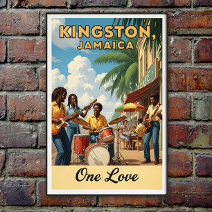 1960s Vintage Jamaica Travel Poster