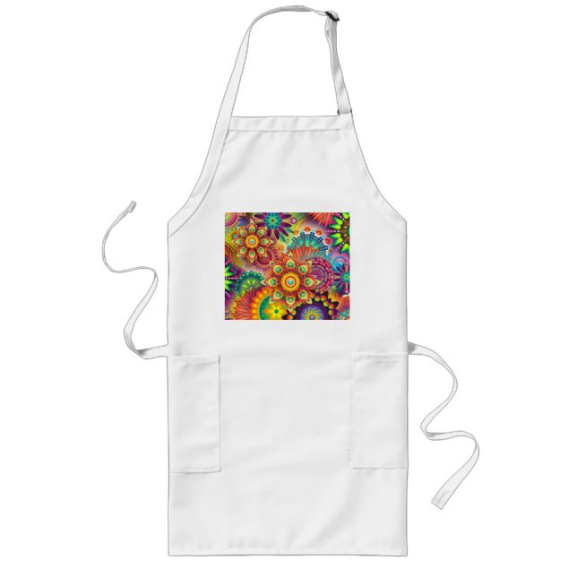 1960st daydream long apron (Front)