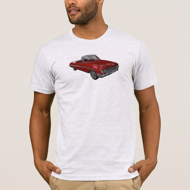 1961 Chevy Impala SS Convertible Classic Car Shirt (Front)