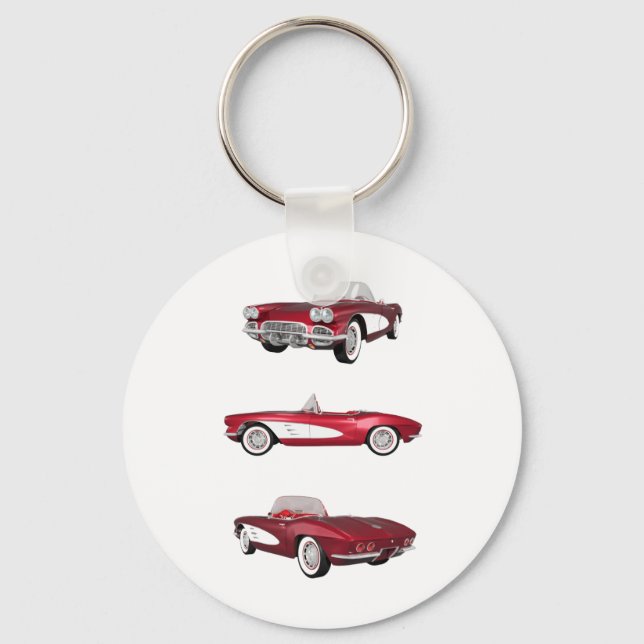 1961 Corvette C1: Keychain (Front)