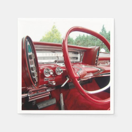 1961 Dodge Lancer Dashboard  Napkins