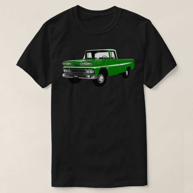 1961 Green C Truck T-Shirt (Design Front)