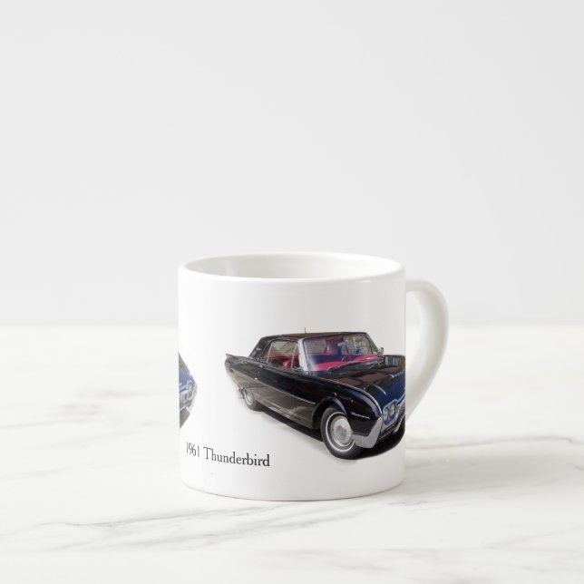 1961 Thunderbird espresso mug (Front Right)