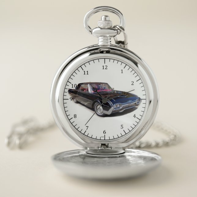 1961 Thunderbird pocket watch (Inside)