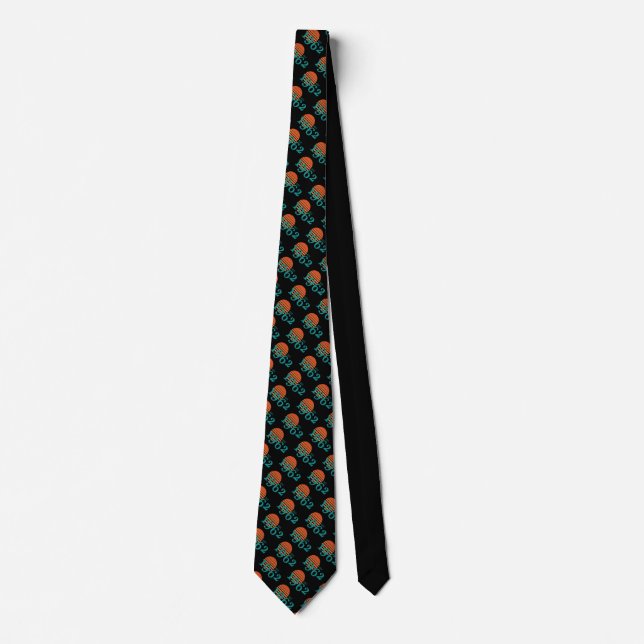 1962 60th Birthday Vintage Sunset Neck Tie (Front)