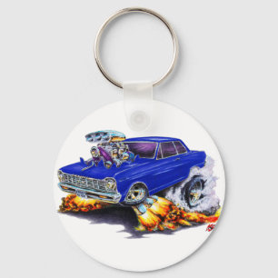 1962-65 Nova Dark Blue Car Keychain