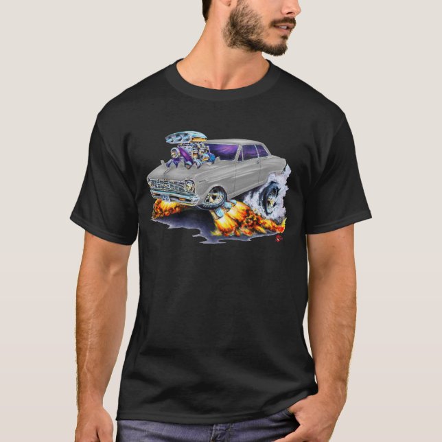 1962-65 Nova Grey Car T-Shirt (Front)
