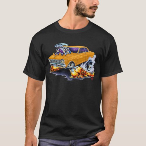 1962_65 Nova Orange Car T_Shirt