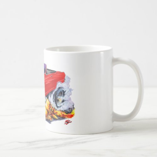 1962-95 Nova Red Convertible Coffee Mug
