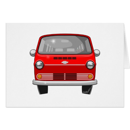 1962 Chevy Van Cards (Front Horizontal)