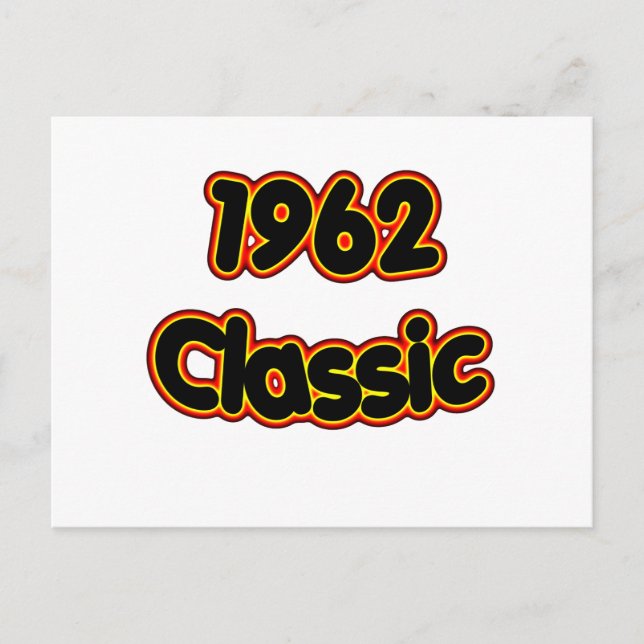 1962 Classic Postcard (Front)