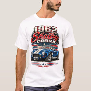 1962 Cobra T-Shirt – Vintage Racing Sports Car