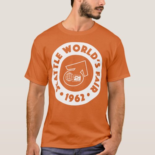 1962 Seattle Worlds Fair Circle White