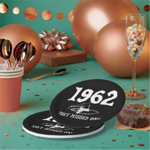 1962 They Missed One Salem Witch Halloween  Paper Plates