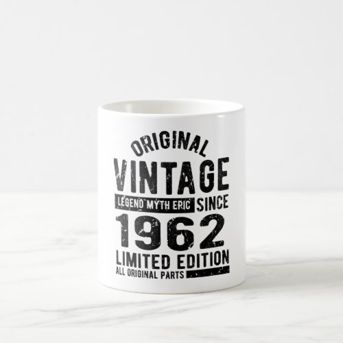 1962 Vintage Birthday Coffee Mug