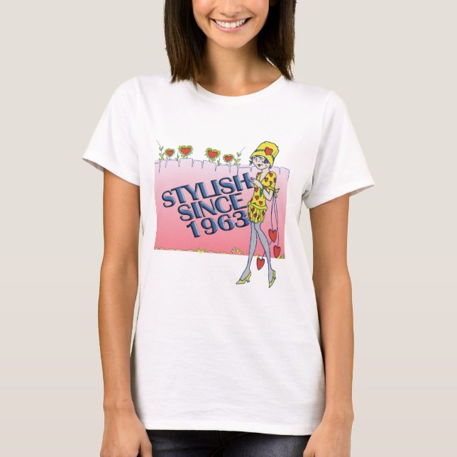 1963. 50th Birthday T-Shirt (Front)