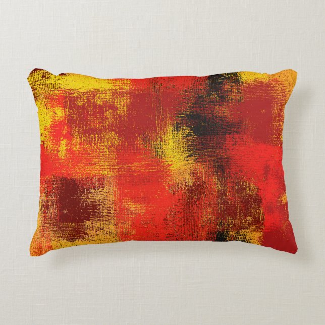 1963 Abstract Accent Pillow (Front)