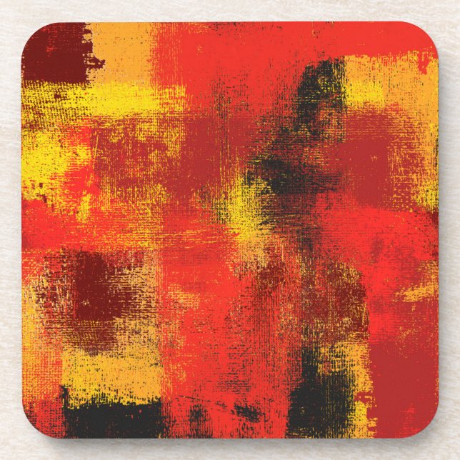 1963 Abstract Beverage Coaster (Front)