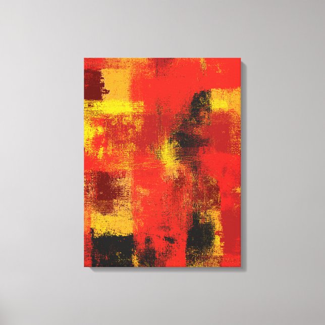 1963 Abstract Canvas Print (Front)