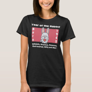 1963 Birthday Year of the Rabbit T-Shirt