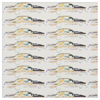 1963 BUICK RIVIERA WHITE ORANGE FABRIC