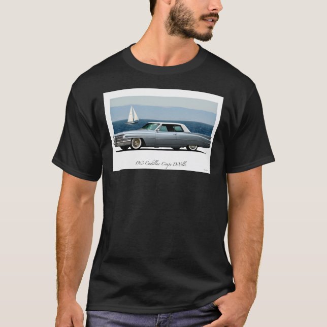 1963 Cadillac Coupe DeVille Classic T-Shirt (Front)