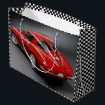 1963 Chevrolet Corvette Split Window  Large Gift Bag<br><div class="desc">1963 Chevrolet Corvette Split Window, motorsport, cars, speed, auto, racing fan. A manly wrapping paper printed with elements from the world of motorsport. Cars and car racing enthusiasts gifts wrapping paper. Suitable for wrapping presents for husband, child boy, father, boyfriend, brother, grandfather, uncle... ----------------------- The 1963 Chevrolet Corvette Split Window...</div>