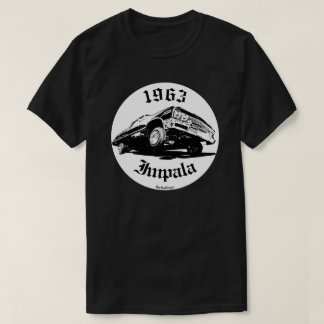 1963 Chevrolet Impala Lowrider Chevy Low Rider Car T-Shirt