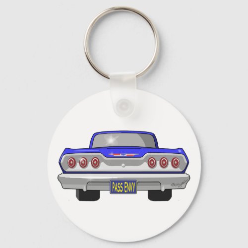 1963 Chevy Pass Envy Keychain