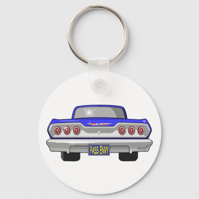 1963 Chevy Pass Envy Keychain (Front)