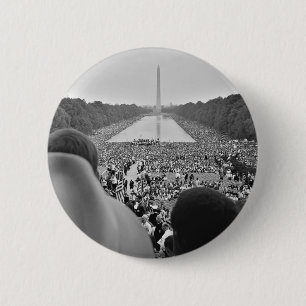 1963 Civil Rights March on Washington D.C. Pinback Button