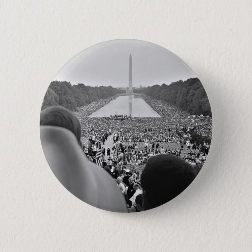 1963 Civil Rights March on Washington DC Pinback Button