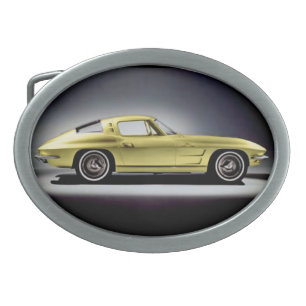1963 Corvette Sting Ray Belt Buckle