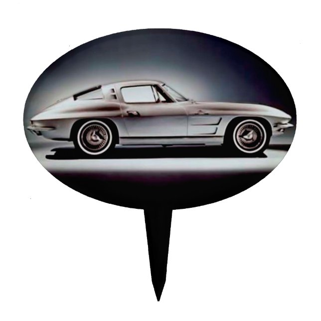 1963 Corvette Sting Ray Cake Topper (Front)